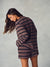 CLASSIC COTTON DAILY STRIPE LONG SLEEVE - DRIFTWOOD