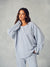 WAFFLE LOUNGE BOXY HENLEY - PALMETTO