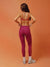 AERALINE™ BREATHE DUO STRIPE LEGGINGS - HEATWAVE