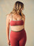 SPORTBODY® SPORTY STRAP BRA - SWEET TEA