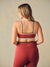 SPORTBODY® SPORTY STRAP BRA - SWEET TEA