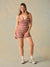 SPORTBODY® SPORTY STRIPE U SHORTYSUIT - SWEET TEA