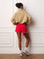 NYLON TRACK VARSITY ZIP UP - BRULEE