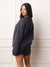 MIDWEIGHT SWEATS STAPLE SET UNIFORM LAYERED CREWNECK - METRO(BLUE)