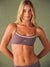 AERALINE™ BREATHE GINGHAM LAYER BASE BRA - DRIFTWOOD