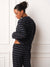 STRIPE JERSEY STRIPE OVERSIZED POCKET LONG SLEEVE - TRIOMPHE