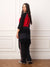 CLASSIC COTTON DAILY BASEBALL 3/4 LONG SLEEVE TEE - ROUGE