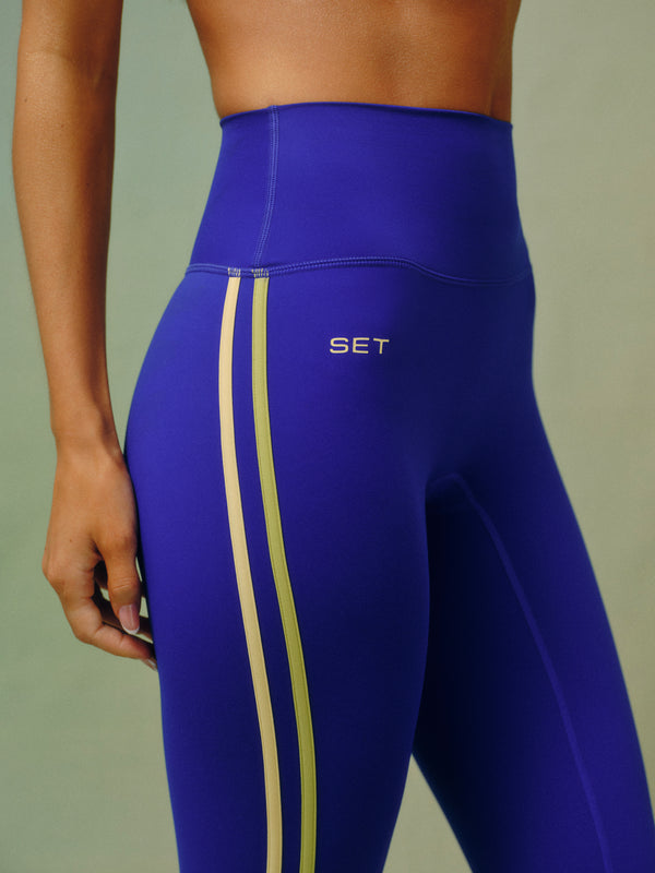 SPORTBODY® SPORTY DUO STRIPE LEGGINGS - TOUCAN