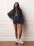 MICROFLEECE/NYLON UNIFORM RAGLAN QUARTER ZIP - METRO