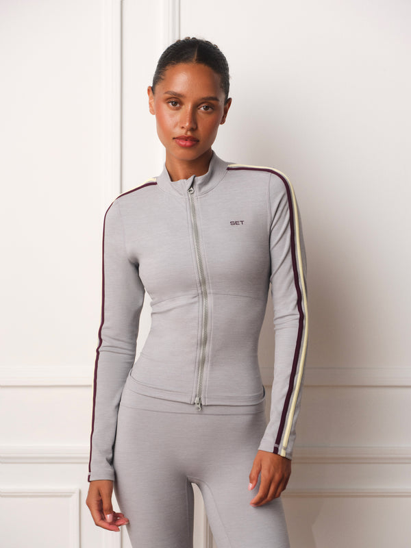SPORTBODY® SPORTY DUO STRIPE WARM UP - BERET