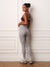 SPORTBODY® SPORTY HIGH-RISE LEGGINGS - BERET(HEATHER GREY)