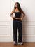 NYLON TRACK BARREL PANTS - TRIOMPHE