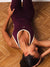 SPORTBODY® SPORTY DUO STRIPE HALTER TANK - BERET(PURPLE)