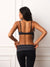 AERALINE™ BREATHE STRIPE FOLDOVER FLARE LEGGINGS - TRIOMPHE