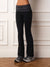 AERALINE™ BREATHE STRIPE FOLDOVER FLARE LEGGINGS - TRIOMPHE