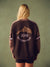 MIDWEIGHT SWEATS STAPLE CONTRAST BAND CREWNECK - DRIFTWOOD