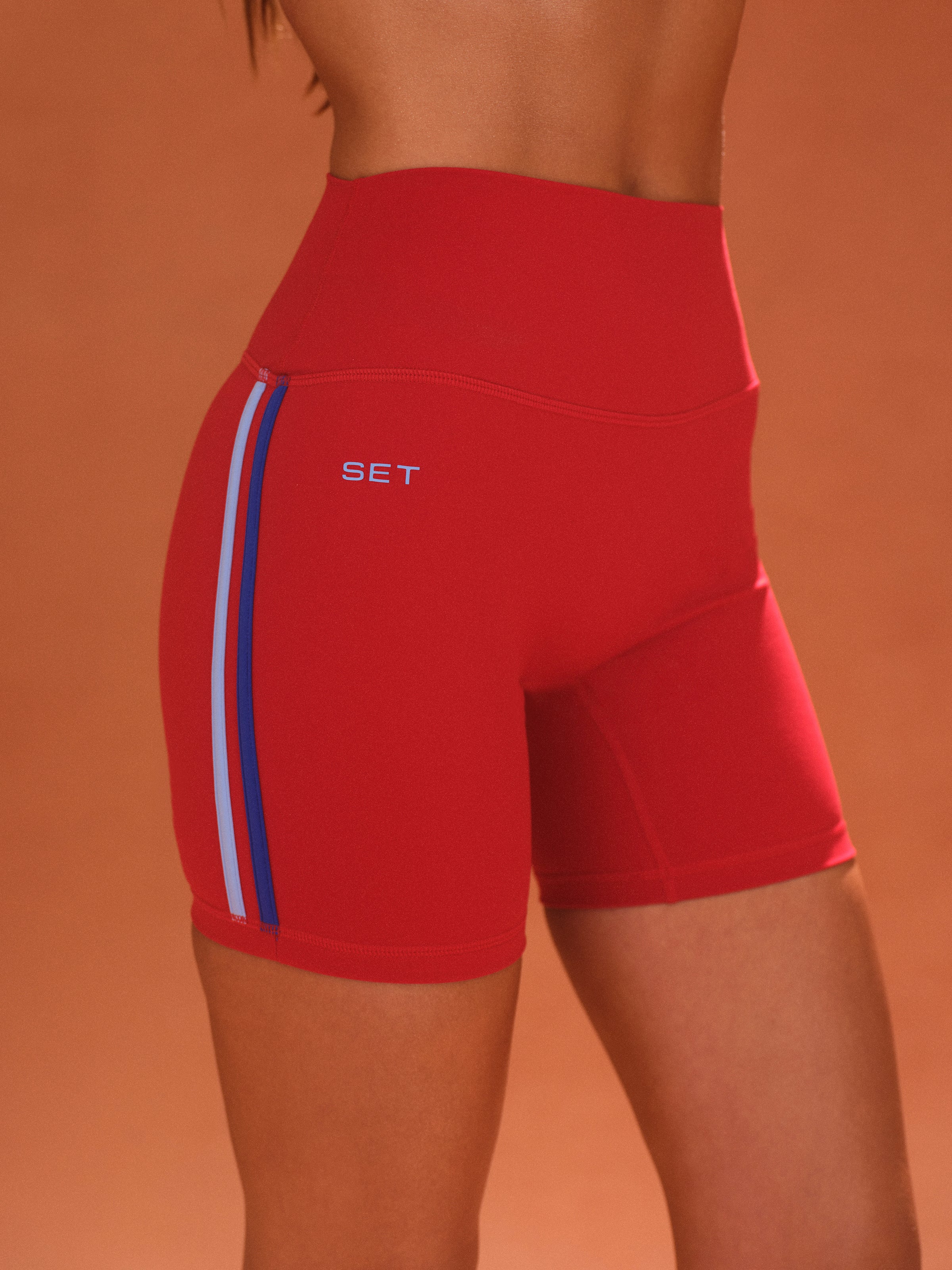 SPORTBODY® SPORTY DUO STRIPE SHORTS - VESPA