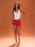 STRETCH COTTON ESSENTIAL SET SCOOP V TANK - ROMA/VESPA