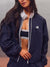 NYLON TRACK COURTSIDE JACKET - BIRDIE