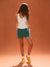 STRETCH COTTON ESSENTIAL SET SCOOP V TANK - OLÉ