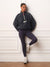 MICROFLEECE/NYLON UNIFORM RAGLAN QUARTER ZIP - METRO