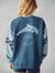 MIDWEIGHT SWEATS STAPLE CONTRAST BAND CREWNECK - HAMMOCK