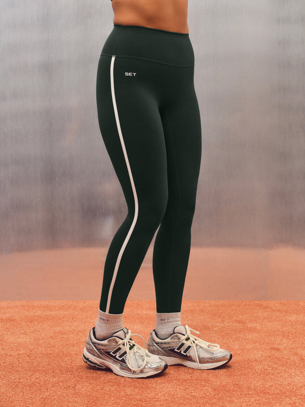 LUXFORM® LUX STRIPE LEGGINGS - COURTSIDE