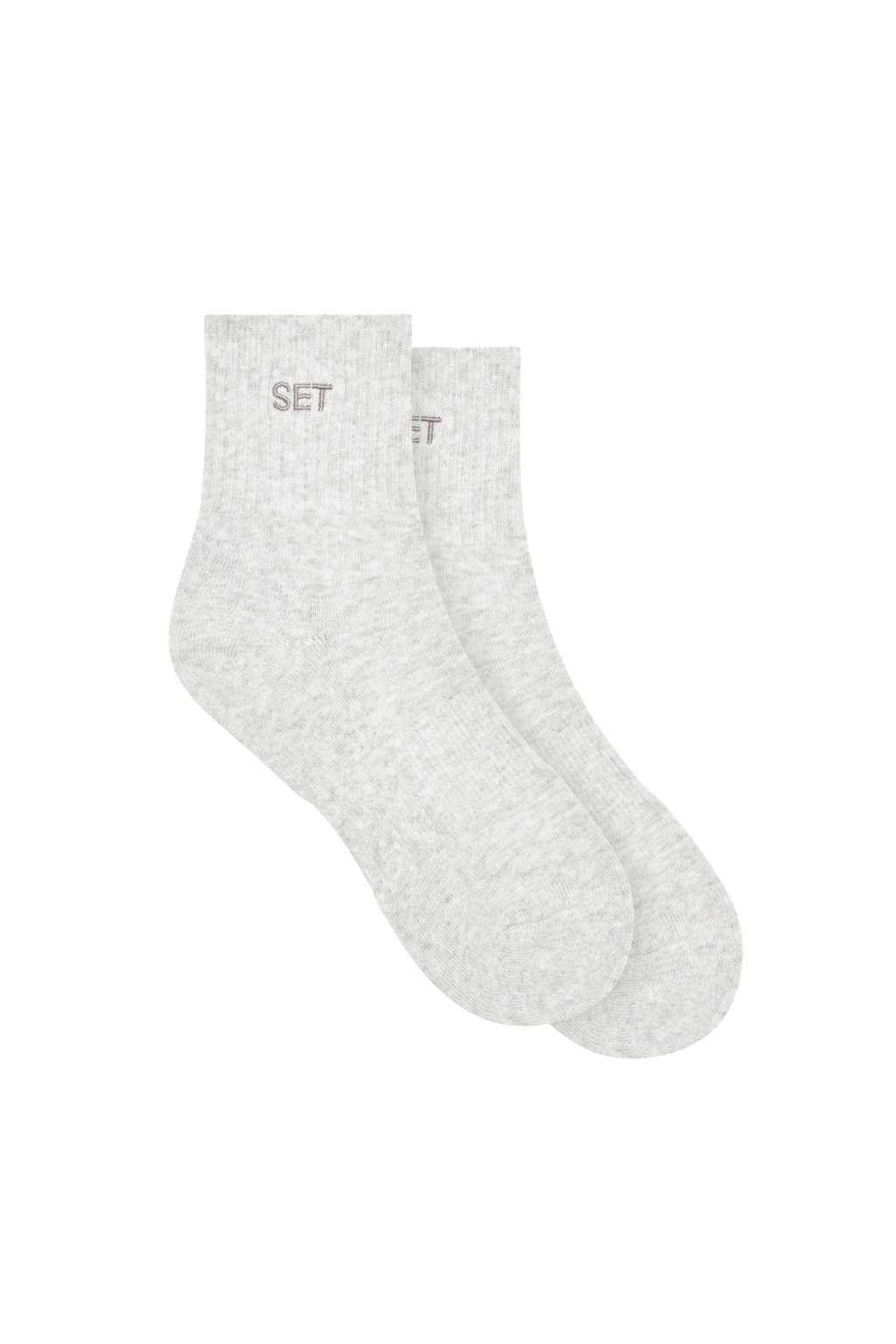 SHORTY SOCKS - HEATHER GREY Featured Image