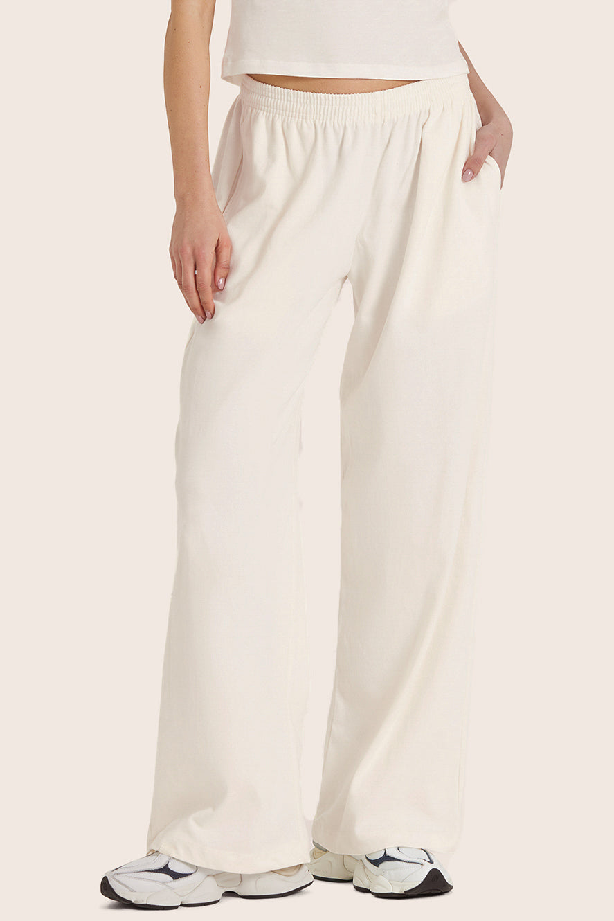 HEAVY COTTON EASY PANTS™ - BLANC