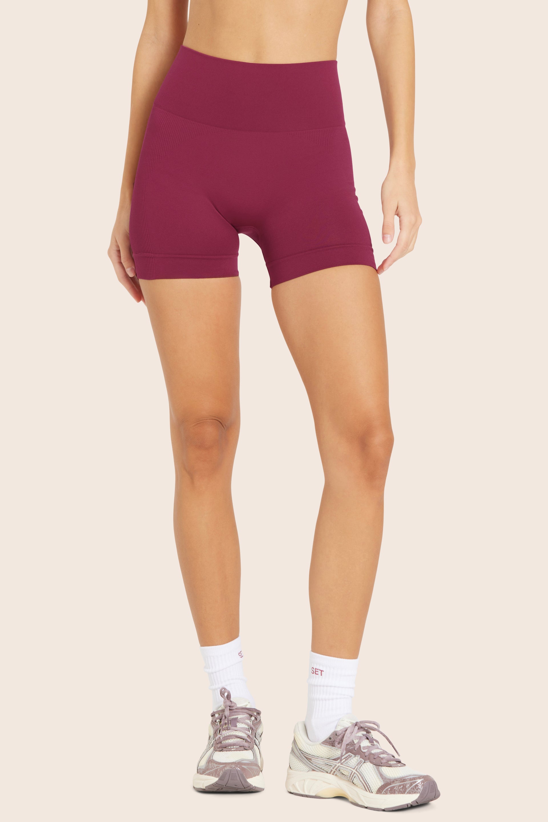 SCULPTFLEX® BIKE SHORTS - WILDBERRY