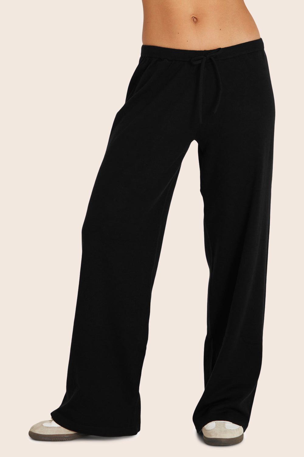 FLAT KNIT EVERYDAY PANTS - ONYX Featured Image