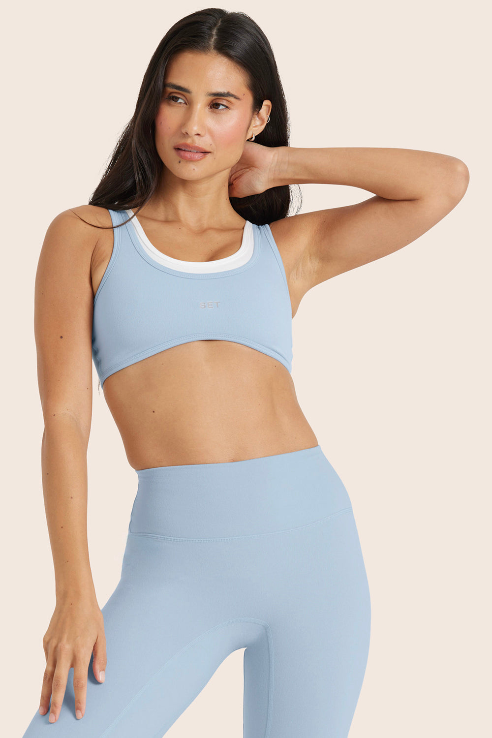 FORMCLOUD® LAYER RISE BRA - FROST Featured Image