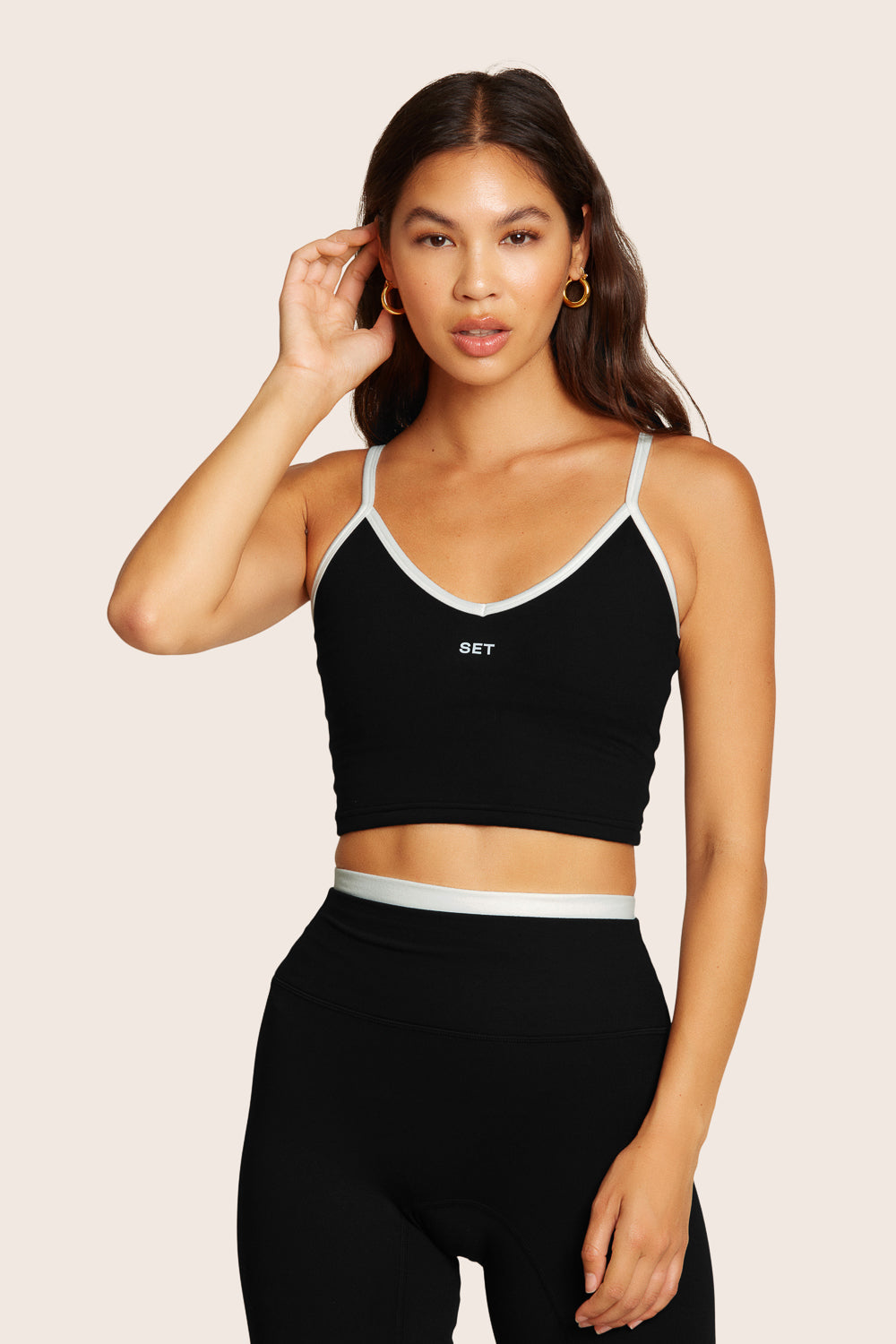 SET™ FORMCLOUD® MINI V LONGLINE BRA IN ORCA