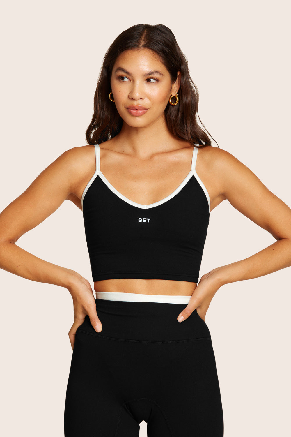 SET™ FORMCLOUD® MINI V LONGLINE BRA IN ORCA