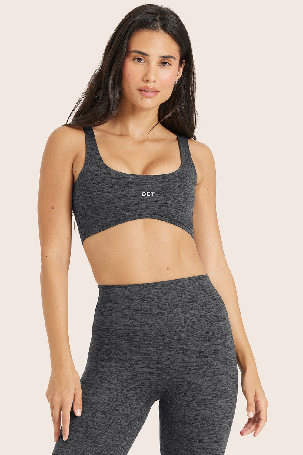 FORMCLOUD® RISE BRA - PEPPER HEATHER GREY Featured Image