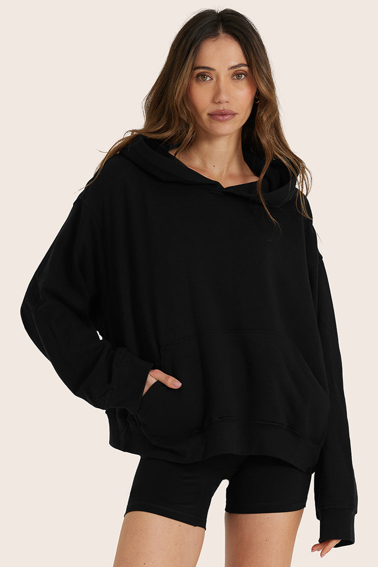 LIGHTWEIGHT SWEATS CLASSIC HOODIE - ONYX Featured Image