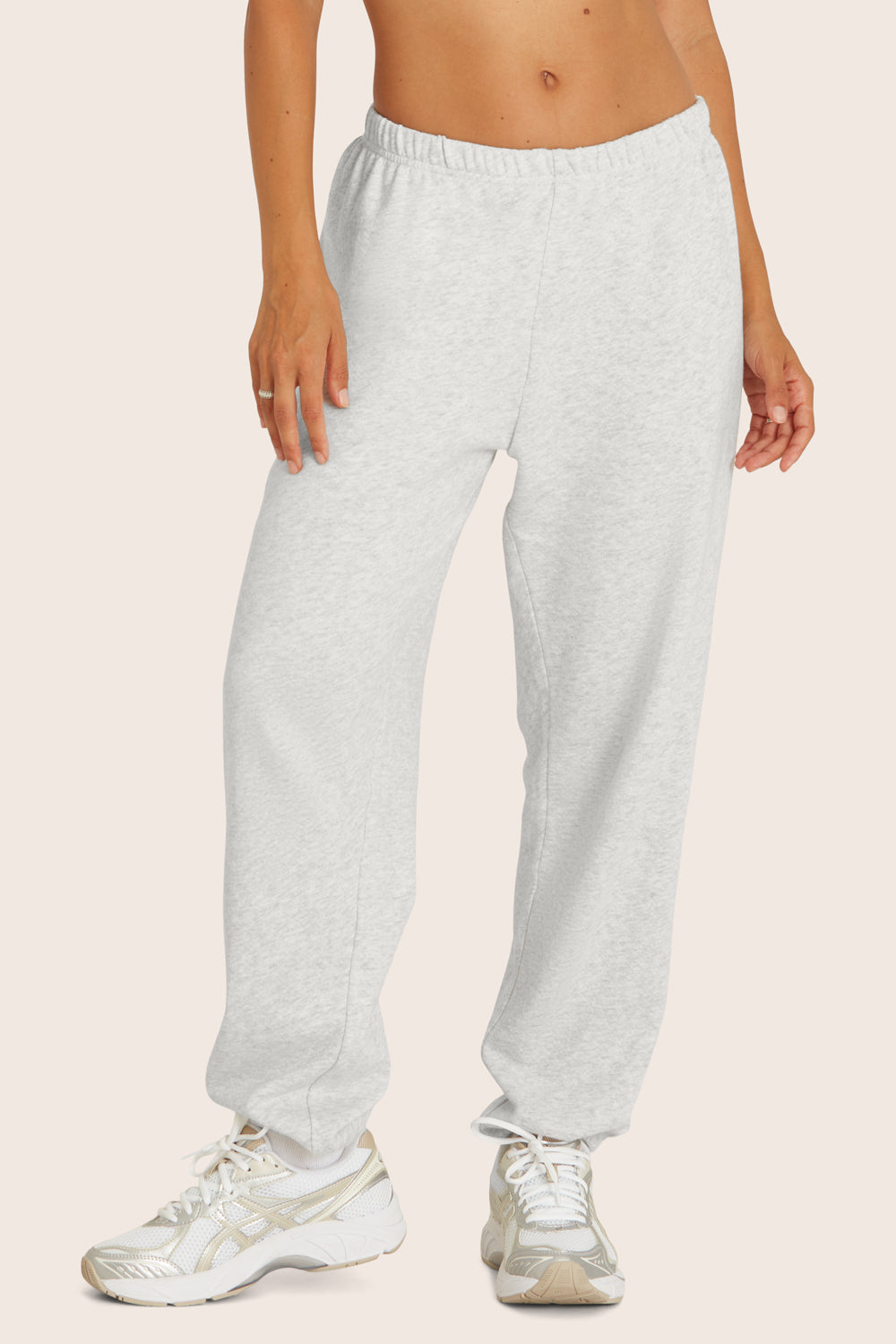 SET™ LIGHTWEIGHT SWEATS CLASSIC SWEATPANTS IN HEATHER GREY