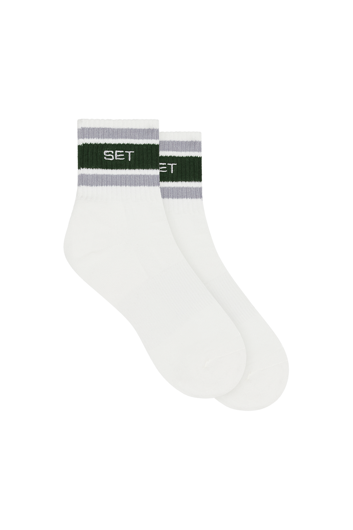 SET STRIPE SHORTY SOCKS - CADDIE