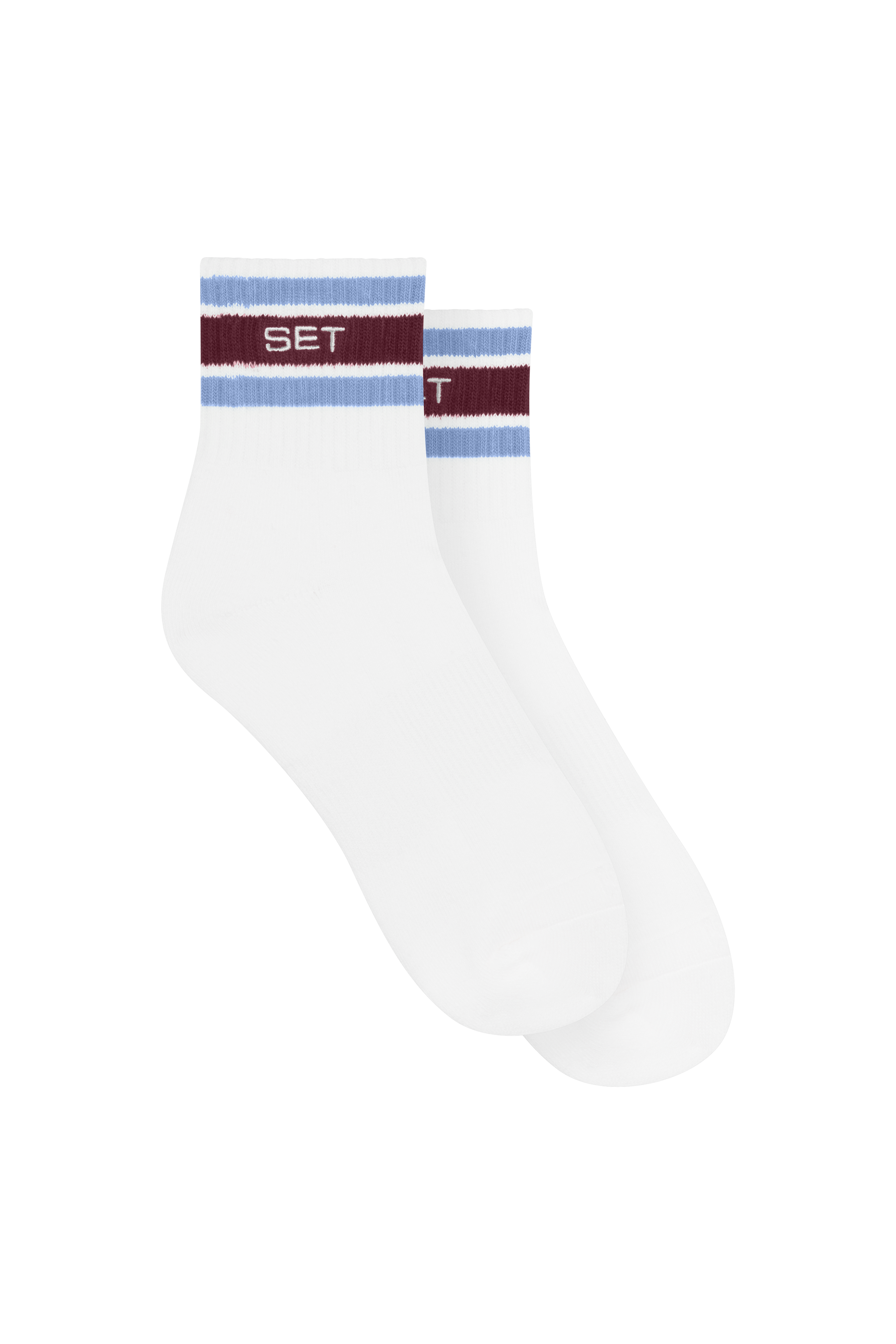 SET STRIPE SHORTY SOCKS - COASTER