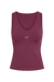 STRETCH COTTON ESSENTIAL SET SCOOP V TANK - HEATWAVE