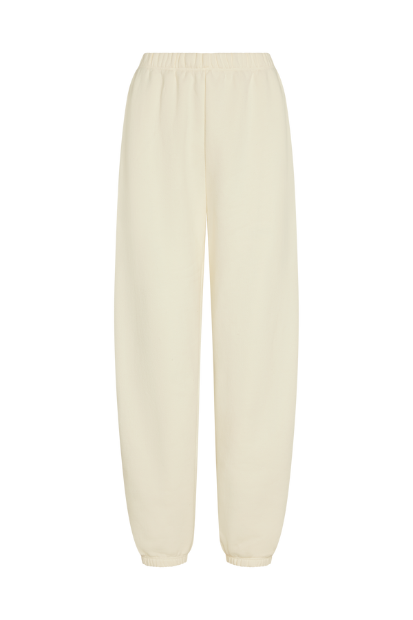 Beige pants on a white background