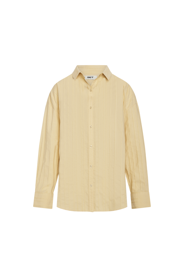 SA 25 SJ001 Line Button Down Butter Front 0081 WEB, Set Active