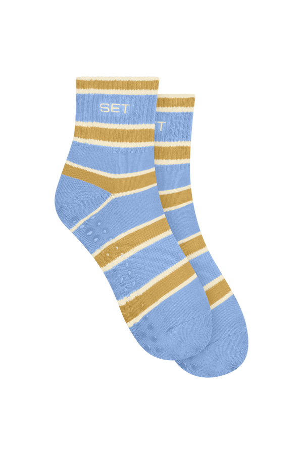 SET STRIPE SHORTY GRIP SOCKS - RODEO