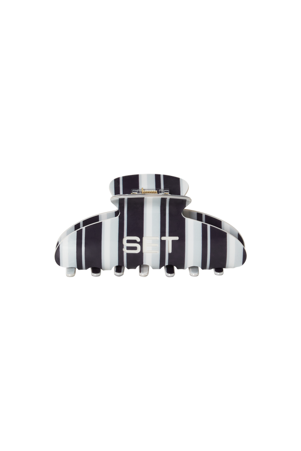 SET STRIPE CLAW CLIP - BIRDIE
