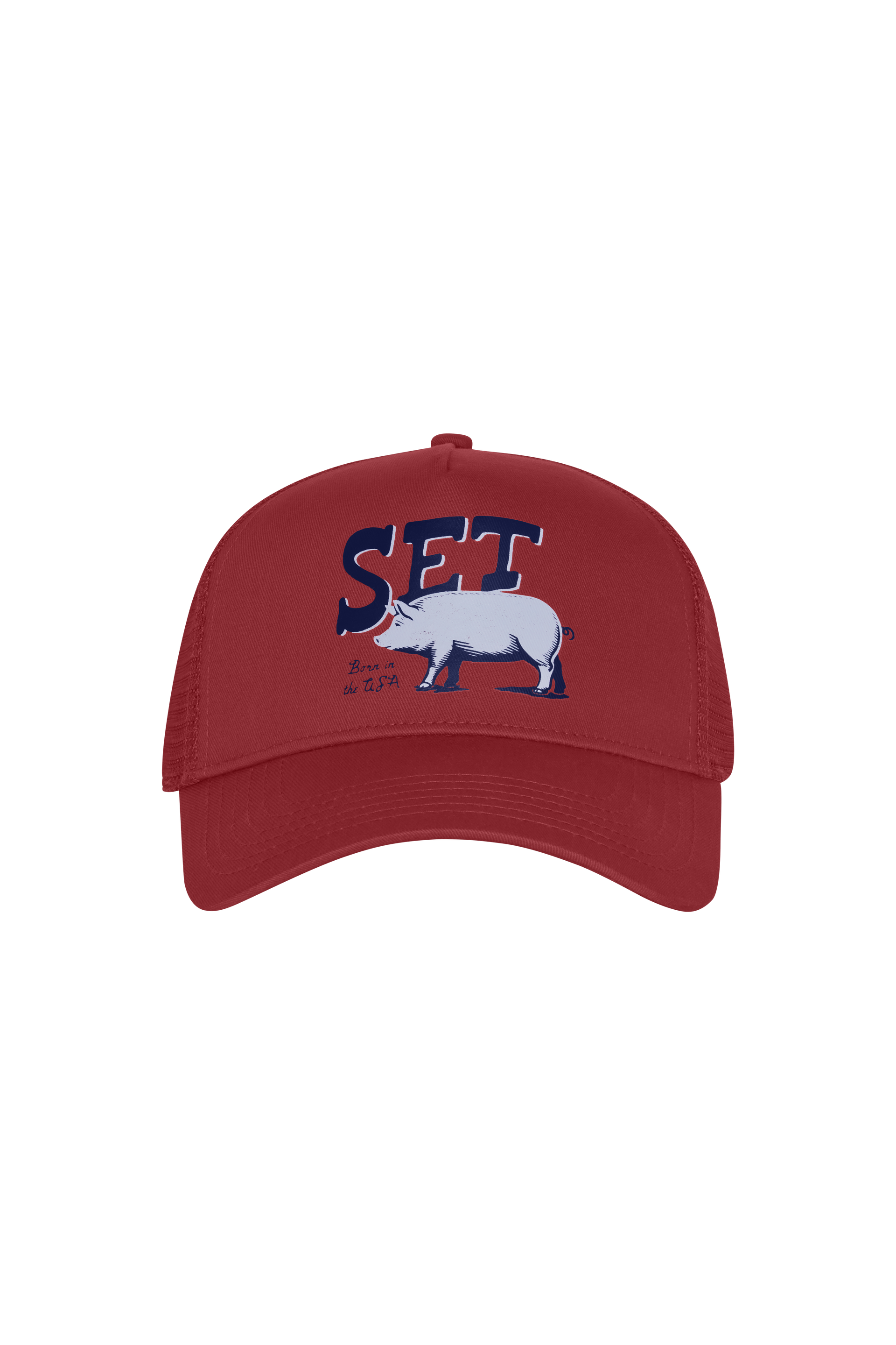 SET STATE FAIR TRUCKER HAT - RIBBON