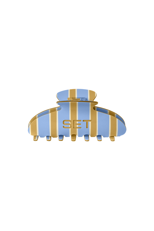 SET STRIPE CLAW CLIP - RODEO