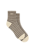 SET GINGHAM GRIP SHORTY SOCKS - SWEET TEA