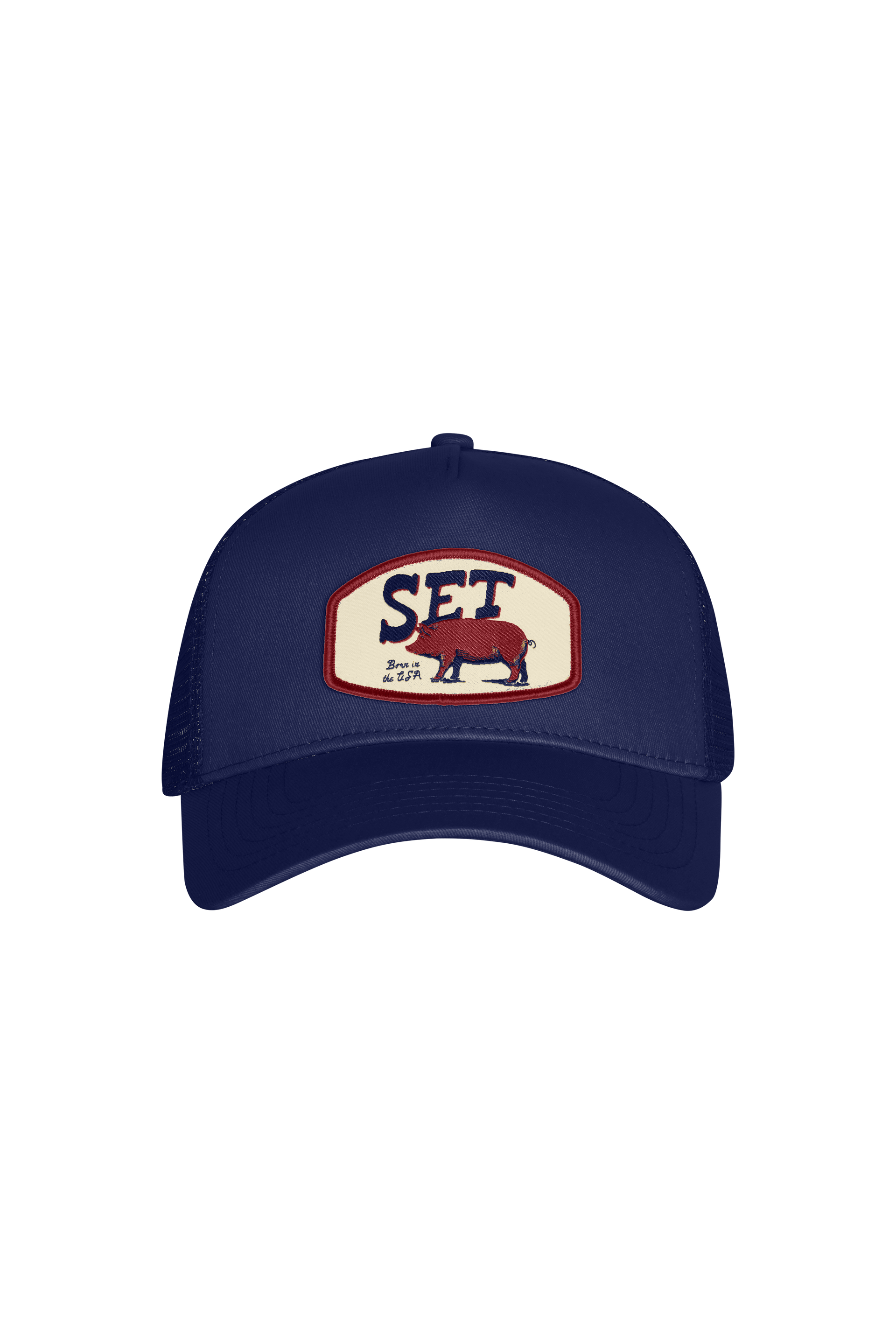 SET PATCH STATE FAIR TRUCKER HAT - FIREWORK