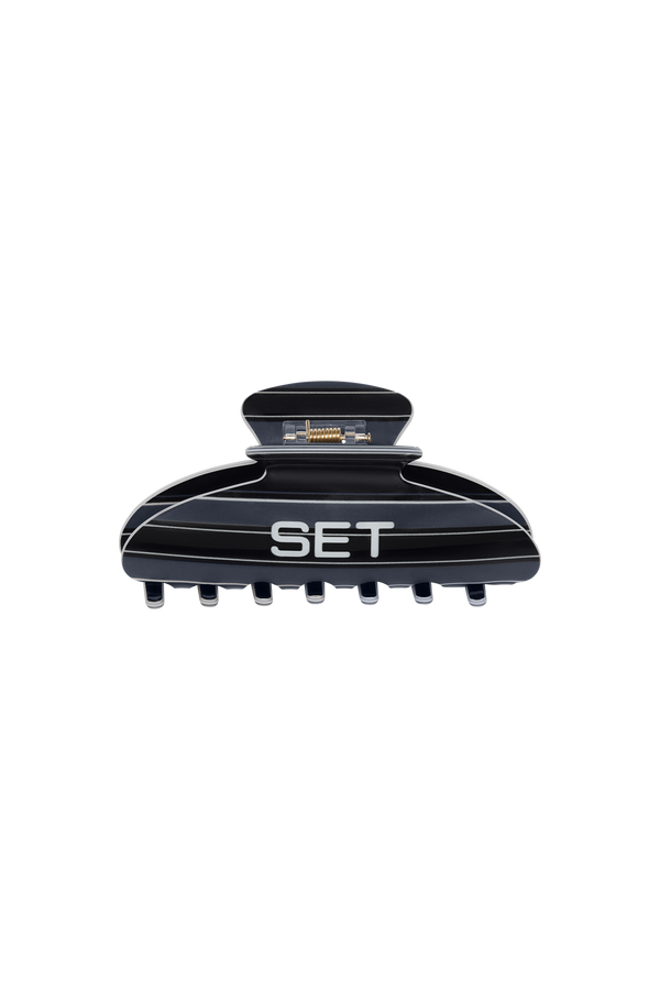 SET STRIPE CLAW CLIP - TRIOMPHE
