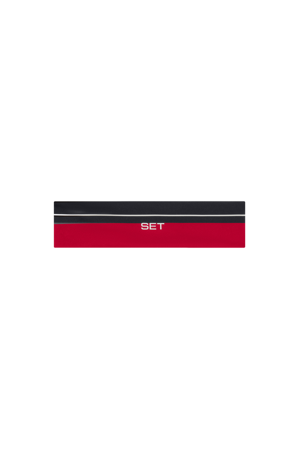 LUXFORM® LUX STRIPE HEADBAND - ROUGE